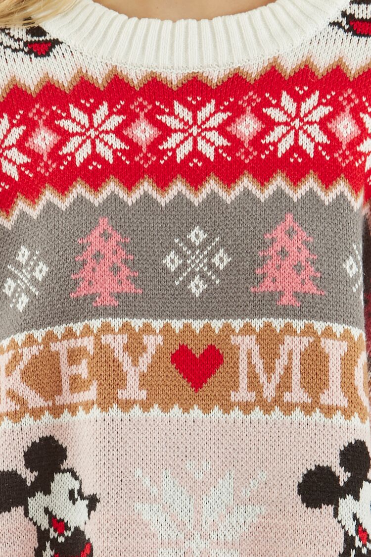 Disney Mickey Mouse Fair Isle Sweater