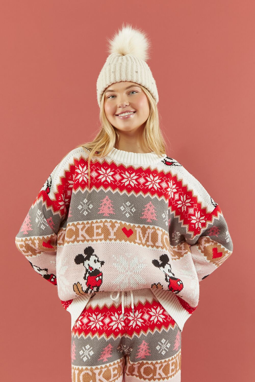 Disney Mickey Mouse Fair Isle Sweater