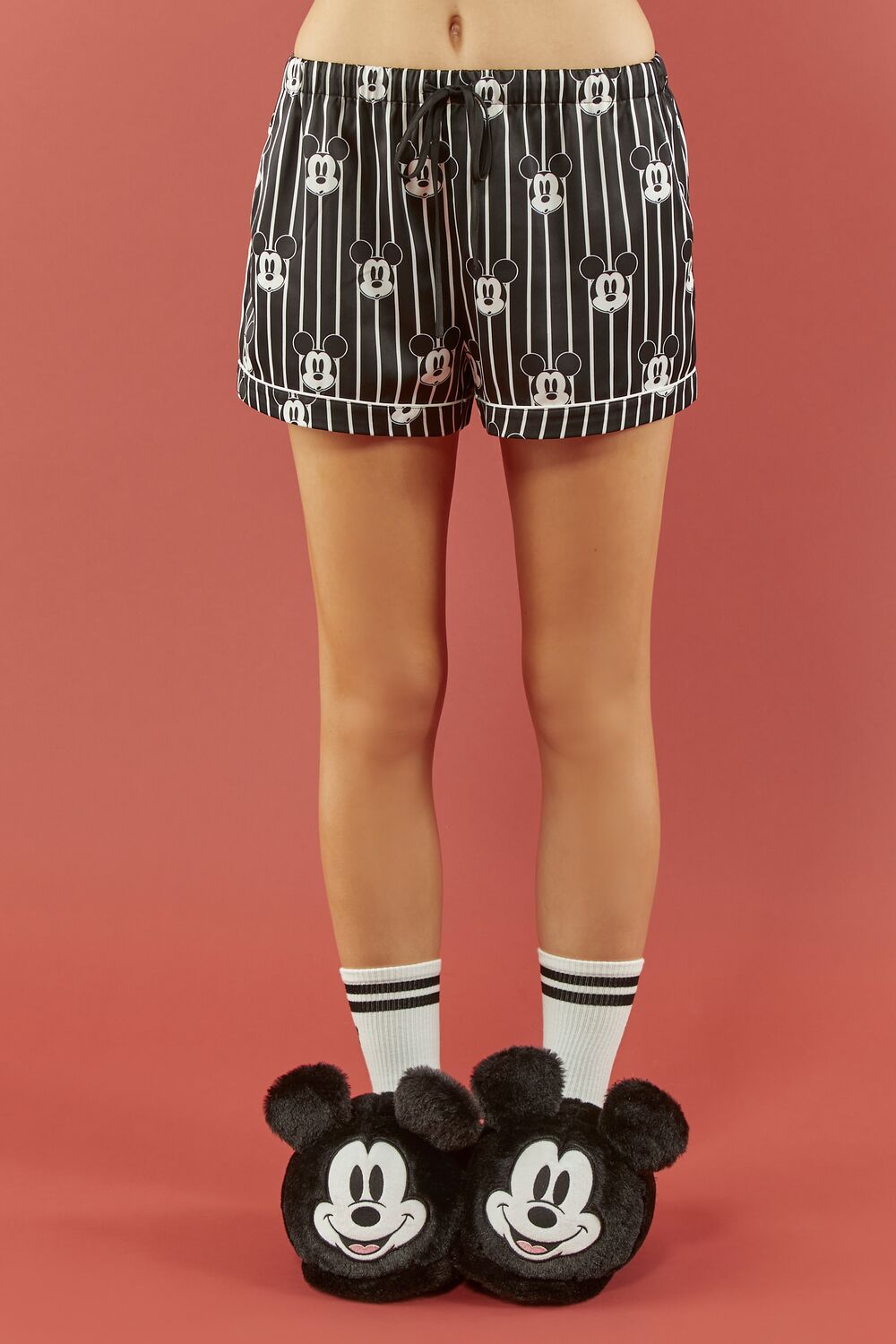 Disney Mickey Mouse Shirt & Shorts Pajama Set