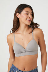 Seamless Ruched Sweetheart Bralette
