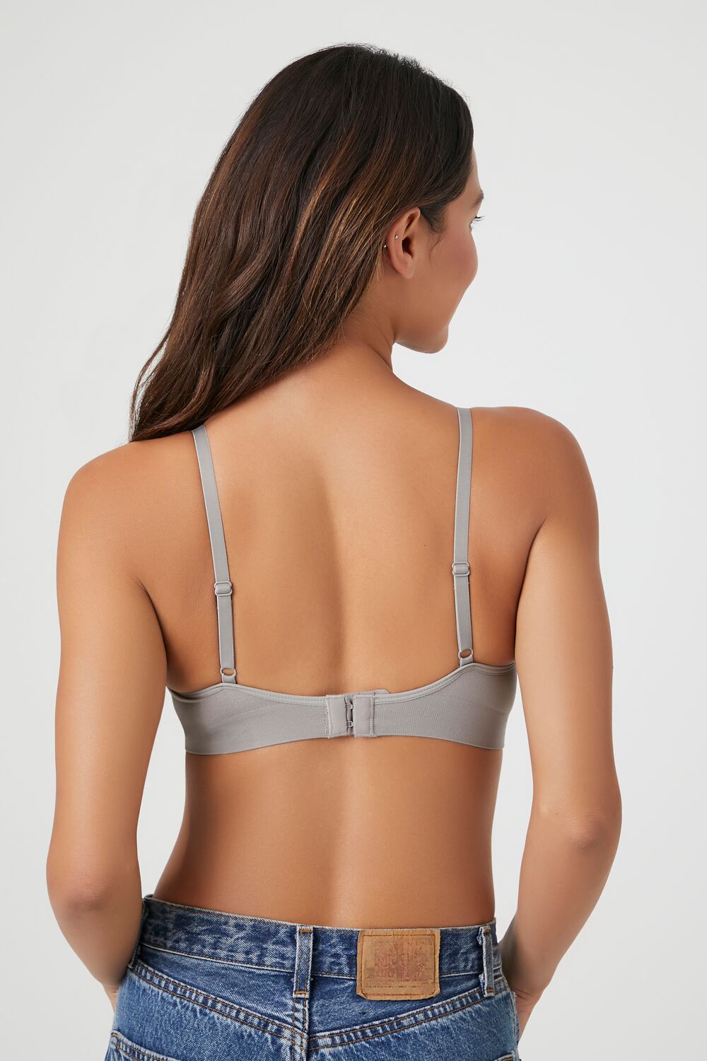 Seamless Ruched Sweetheart Bralette