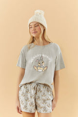 Disney Thumper Tee & Shorts Pajama Set