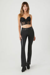Lace Cropped Bustier Cami
