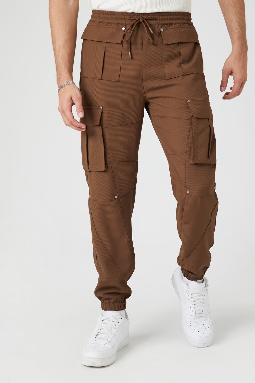 Drawstring Cargo Joggers