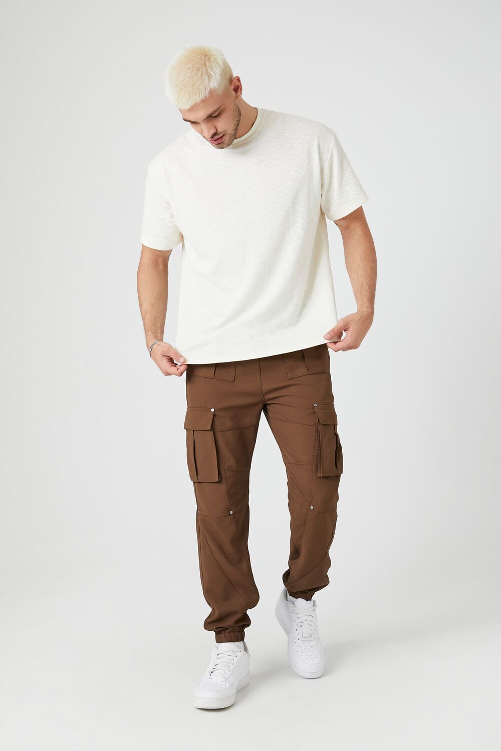 Drawstring Cargo Joggers