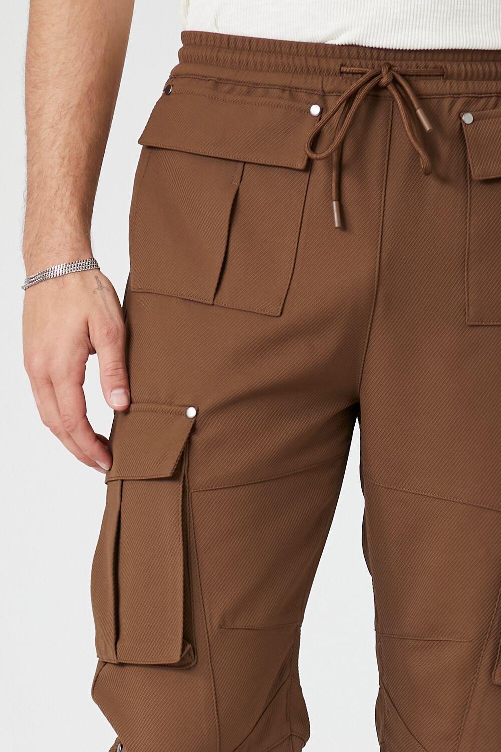 Drawstring Cargo Joggers