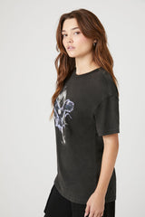 Rhinestone Eagle Graphic Tee