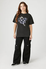 Rhinestone Eagle Graphic Tee