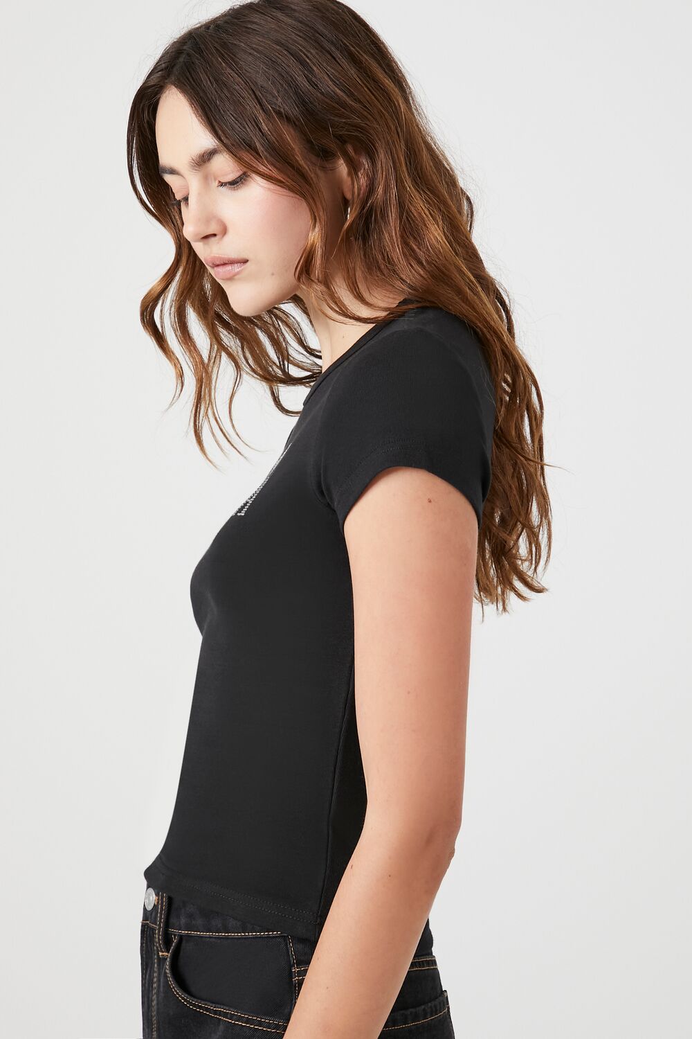 Jadore Drama Graphic Baby Tee