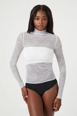 Sheer Lace Lingerie Top