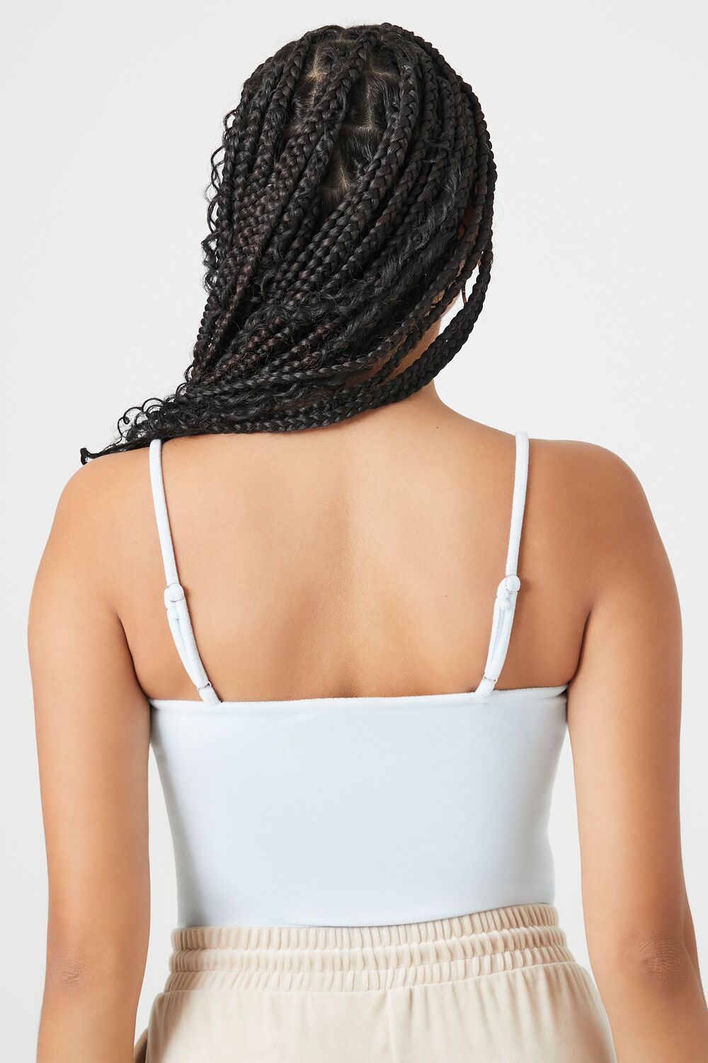 Velour Cami Bodysuit