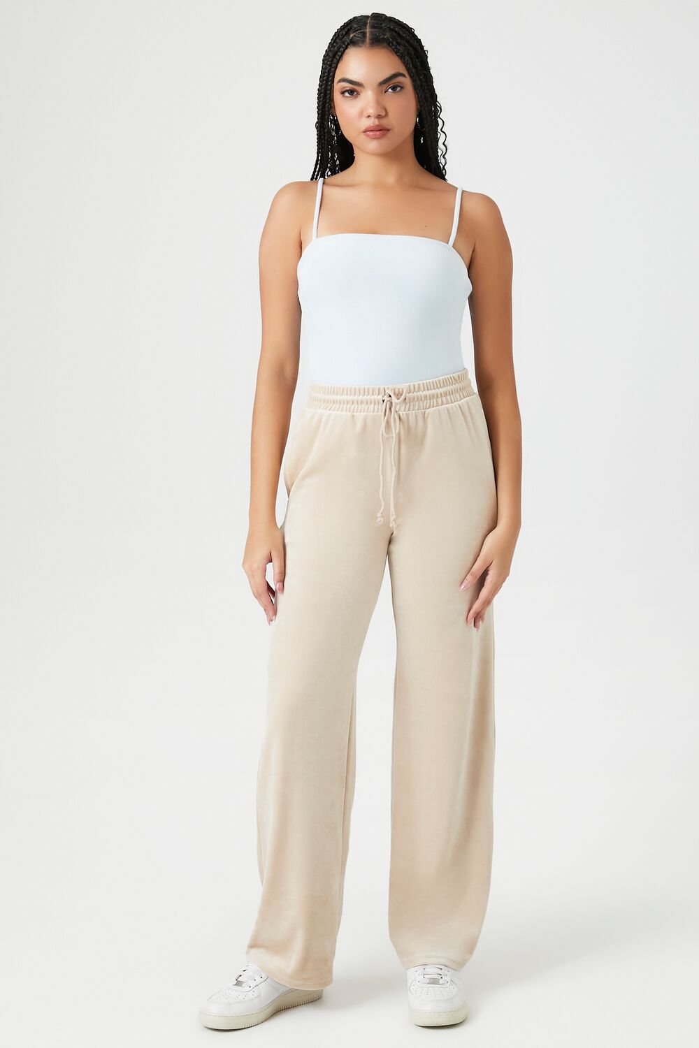 Velour Cami Bodysuit