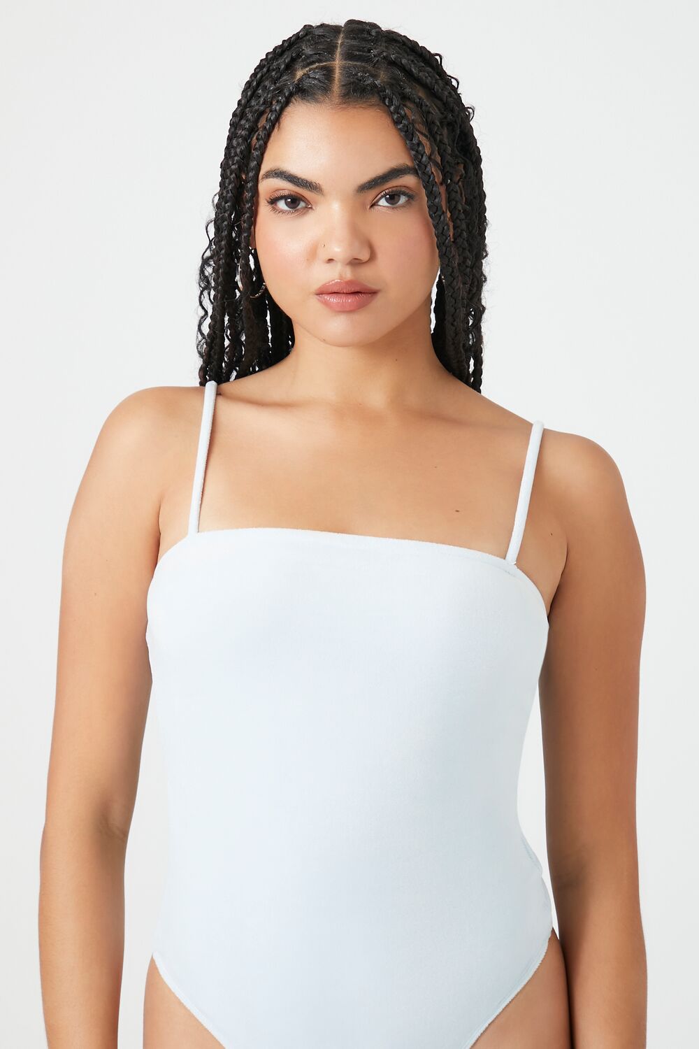 Velour Cami Bodysuit