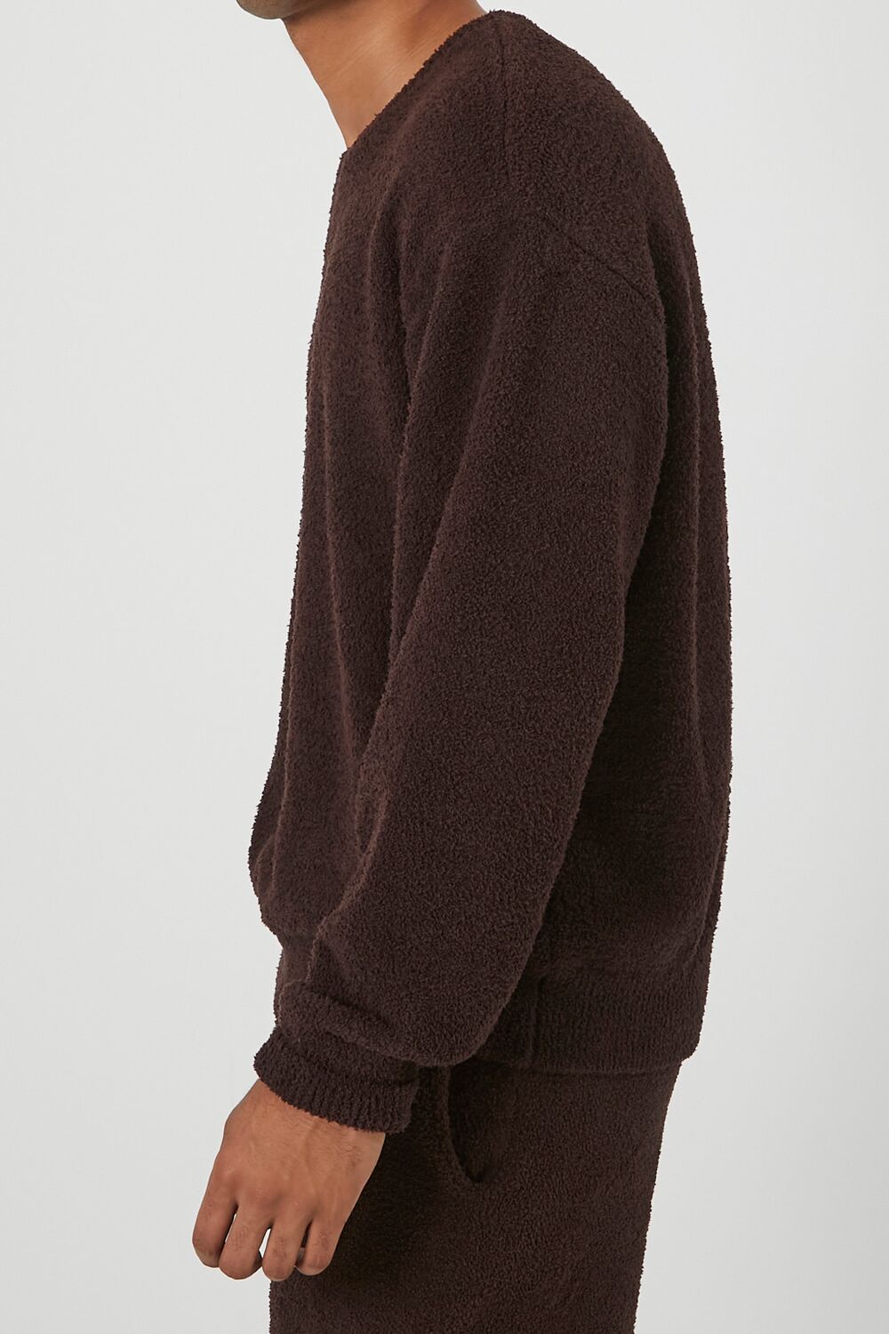 Drop-Sleeve Ribbed Pajama Top