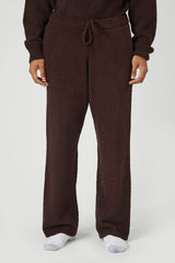 Drawstring Wide-Leg Pajama Pants