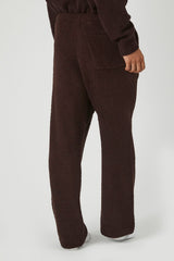 Drawstring Wide-Leg Pajama Pants