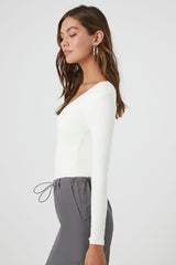 Jersey V-Neck Bodysuit