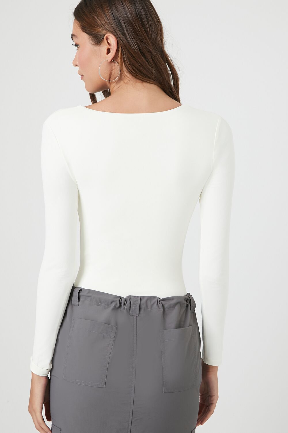 Jersey V-Neck Bodysuit