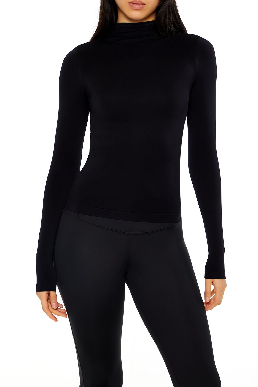 Seamless Turtleneck Top