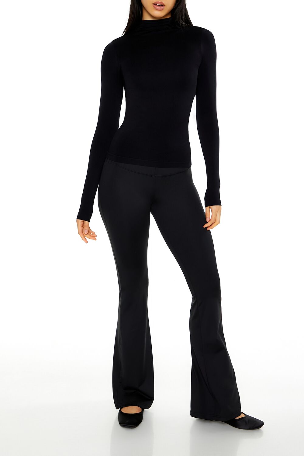 Seamless Turtleneck Top