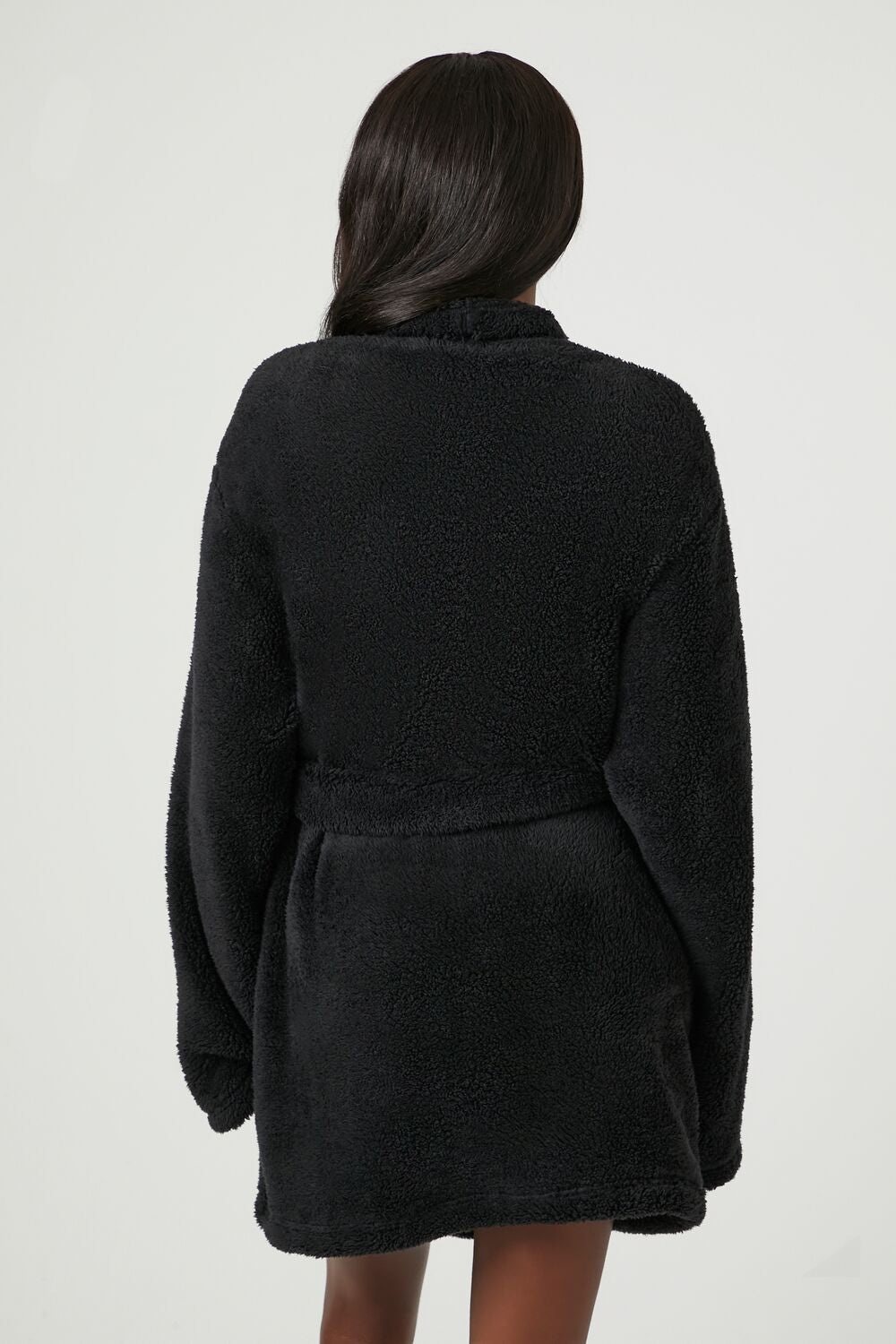 Plush Tie-Waist Robe