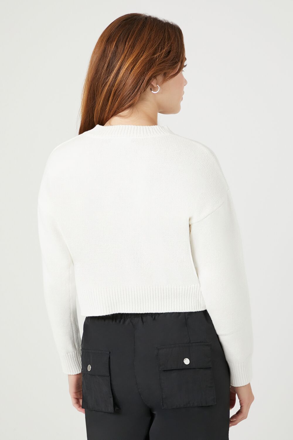 Scorpion Cropped Sweater
