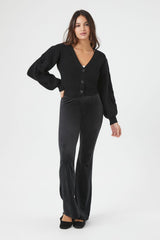 Cropped Cardigan Sweater