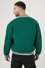 Varsity Letterman Bomber Jacket