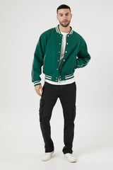 Varsity Letterman Bomber Jacket