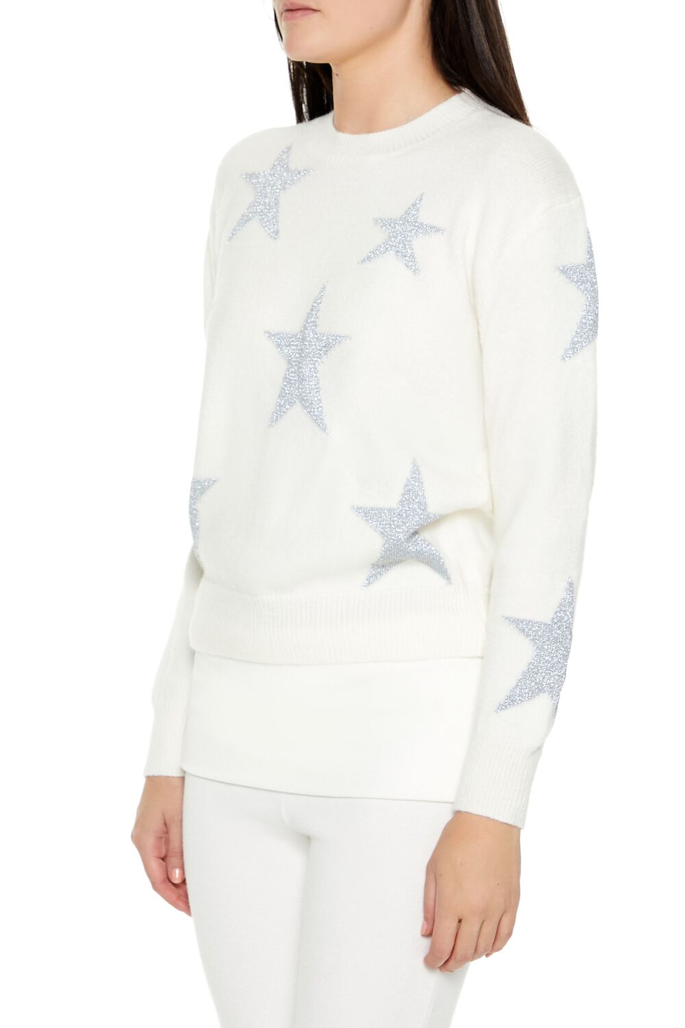 Star Print Sweater