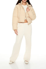 Hooded Quilted Puffer Jacket