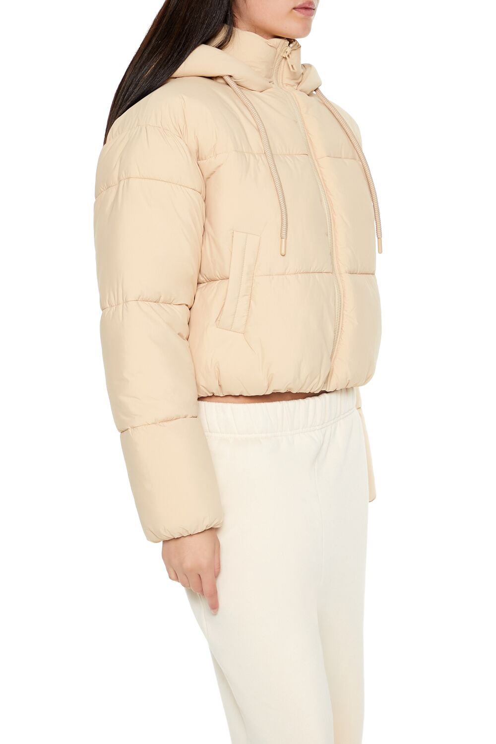 Hooded Quilted Puffer Jacket