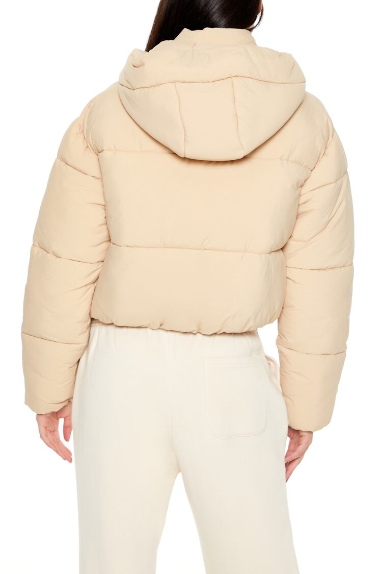 Hooded Quilted Puffer Jacket