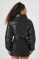 Cropped Puffer Jacket