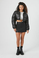 Cropped Puffer Jacket