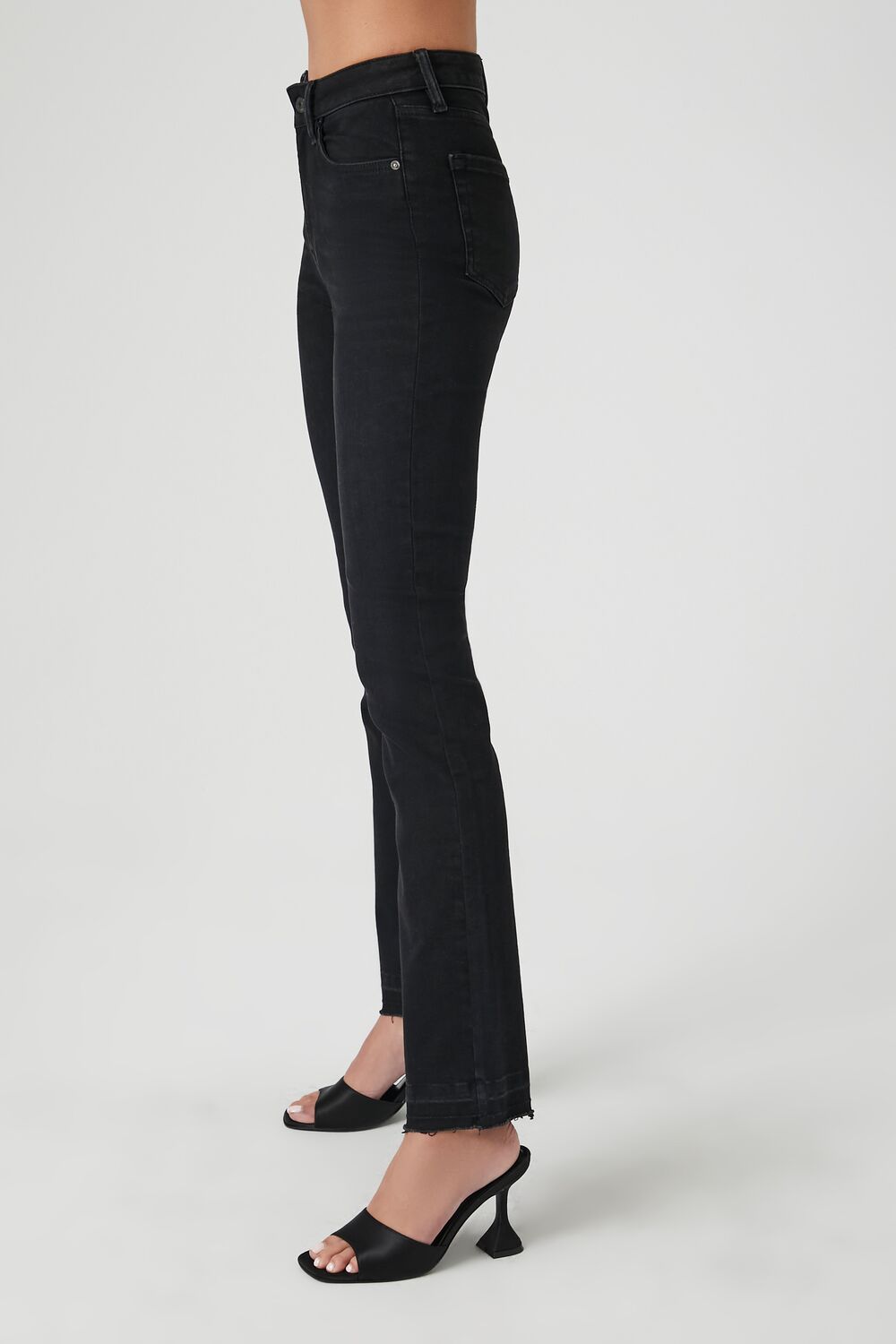 High-Rise Bootcut Jeans