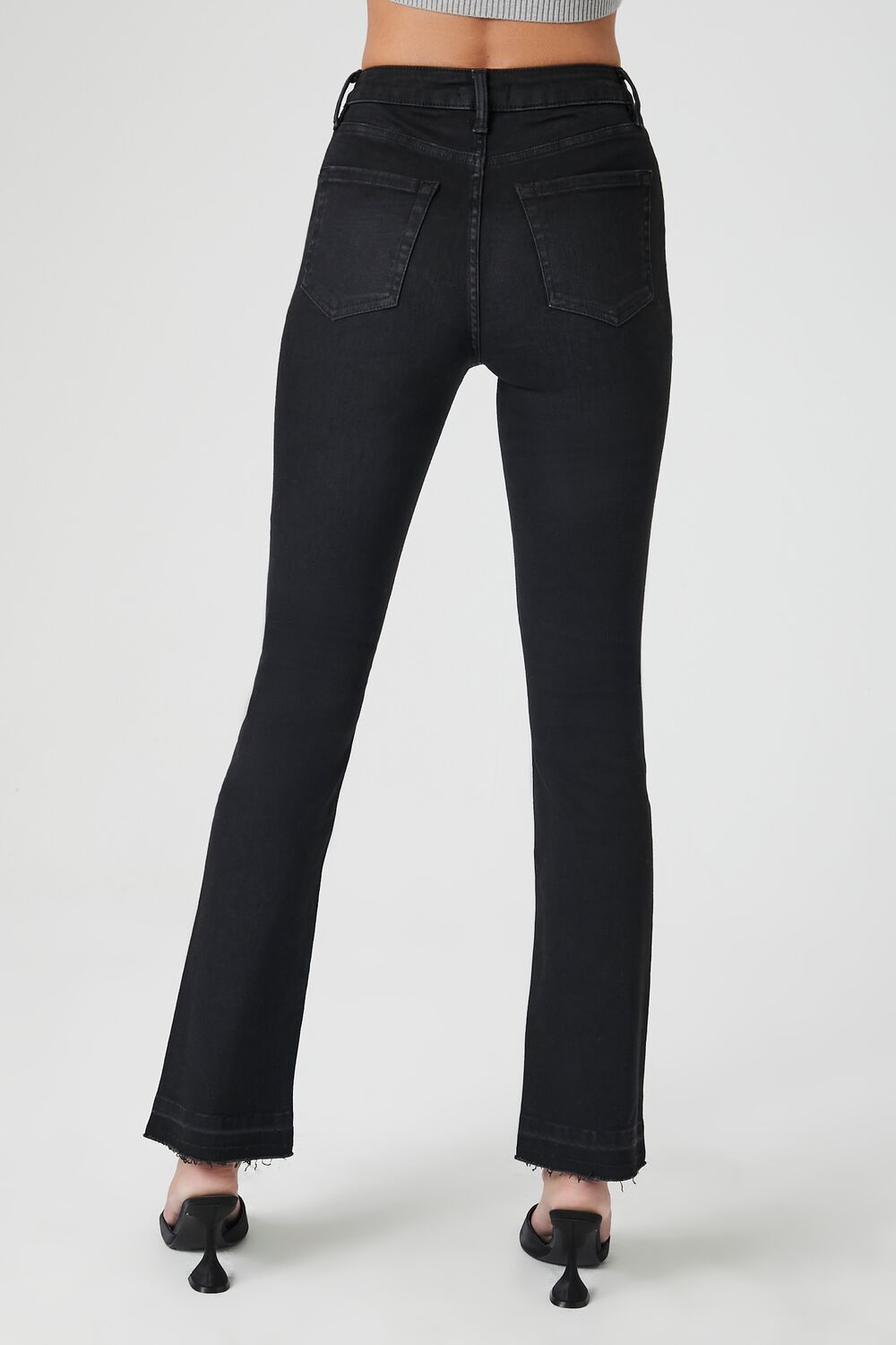 High-Rise Bootcut Jeans