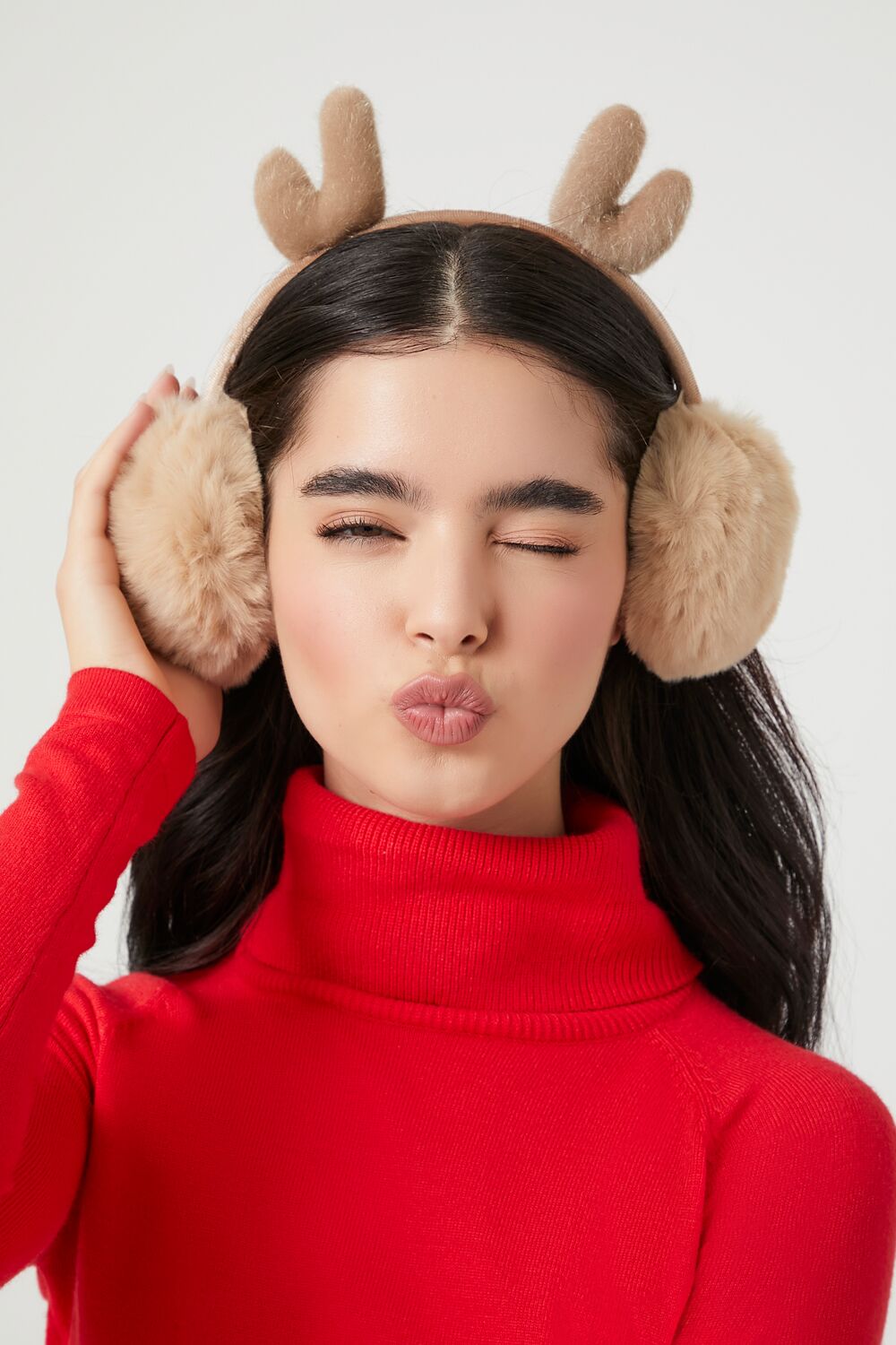 Reindeer Antler Ear Muffs