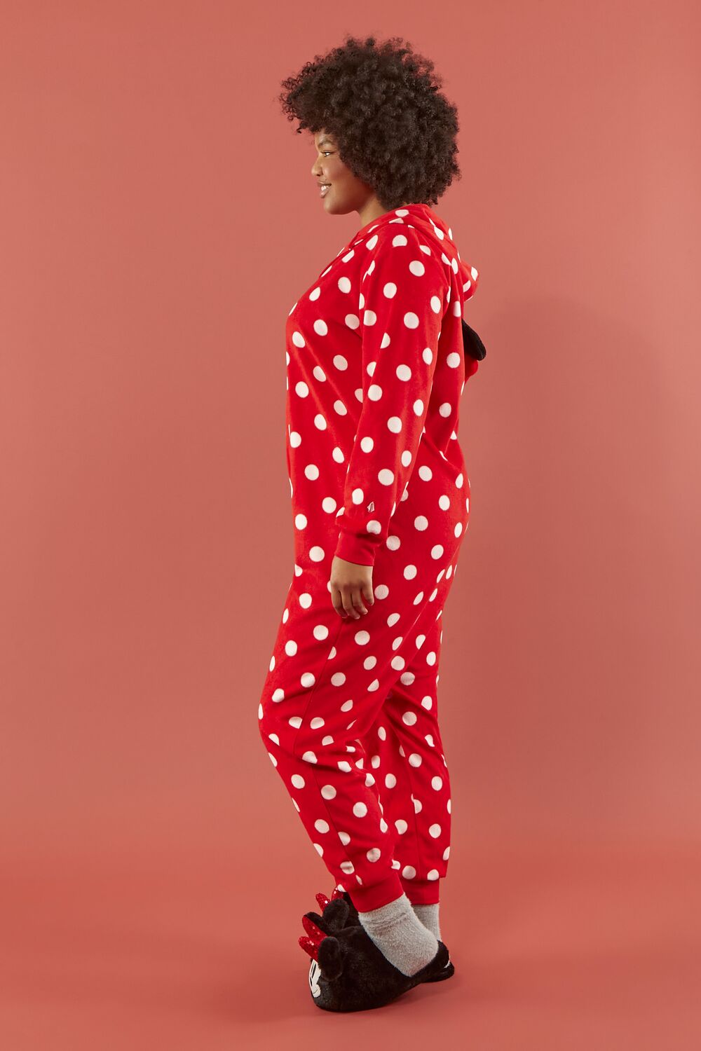 Plus Size Disney Minnie Mouse Pajama Jumpsuit