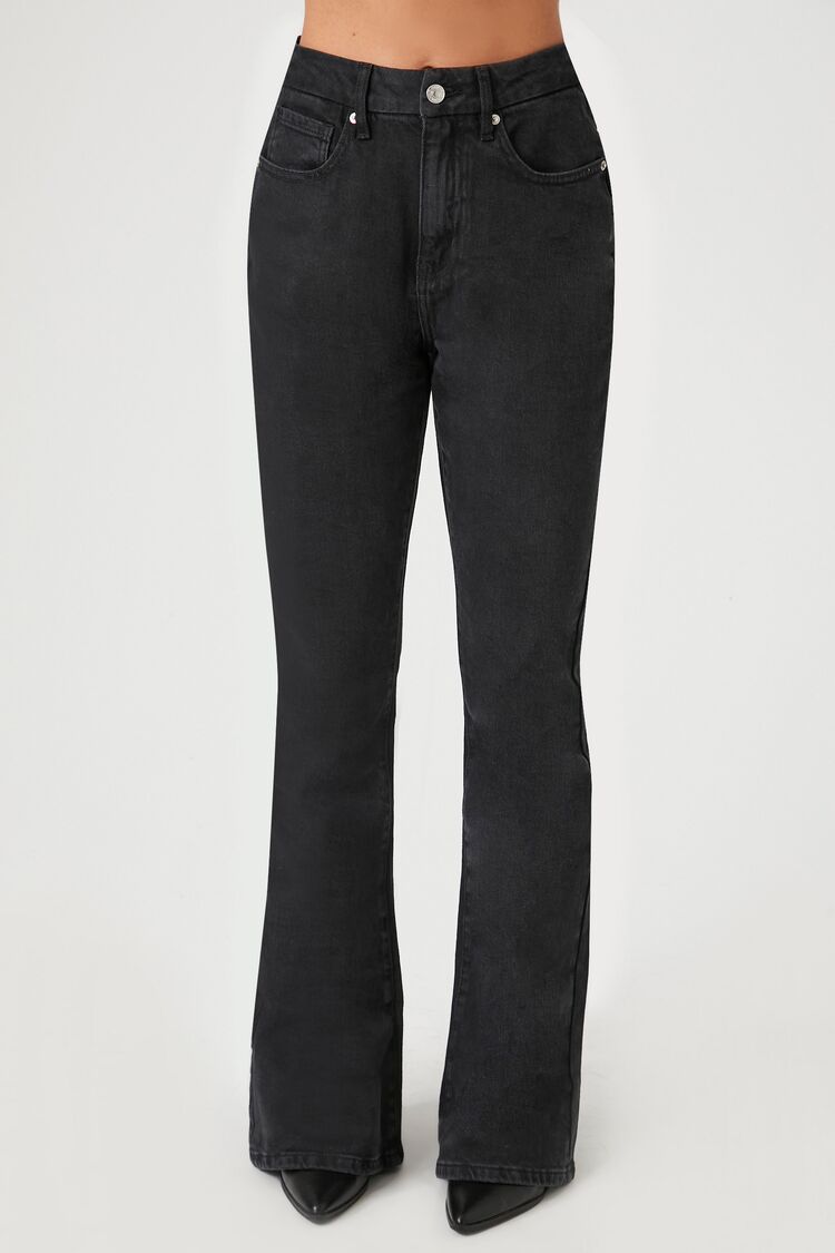 Curvy Mid-Rise Flare Jeans