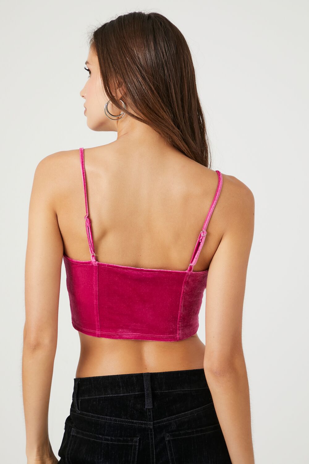 Velvet Corset Cami