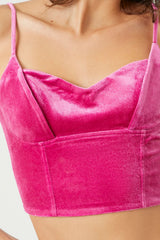 Velvet Corset Cami
