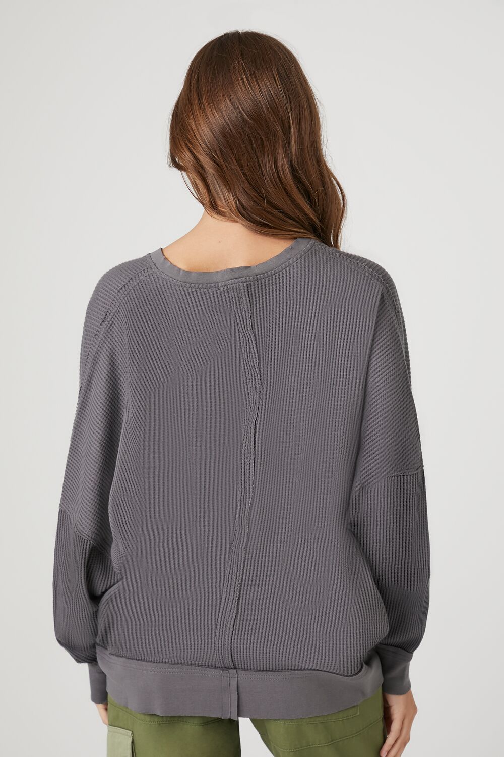 Thermal Ribbed Pullover