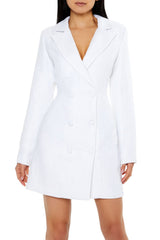 Tweed Blazer Mini Dress