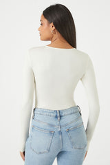 Fitted Long-Sleeve Bodysuit