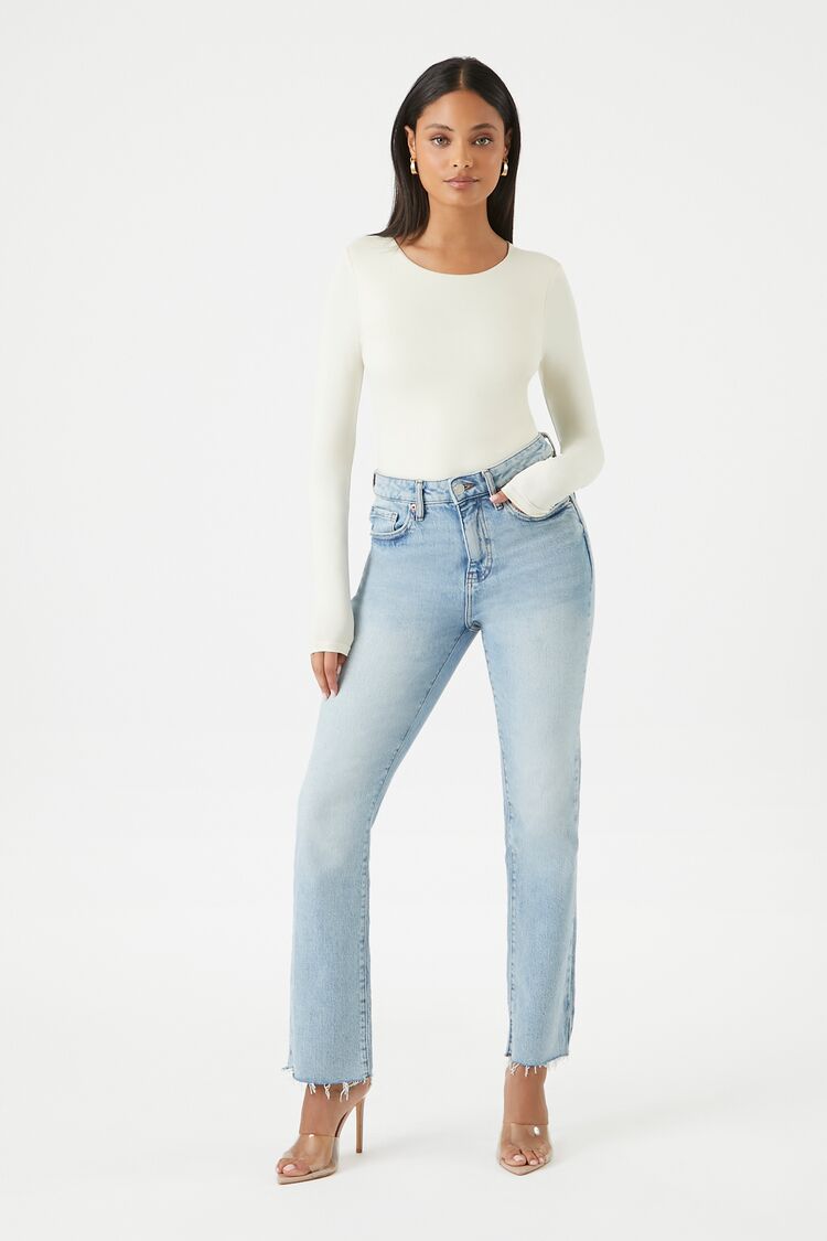 Fitted Long-Sleeve Bodysuit