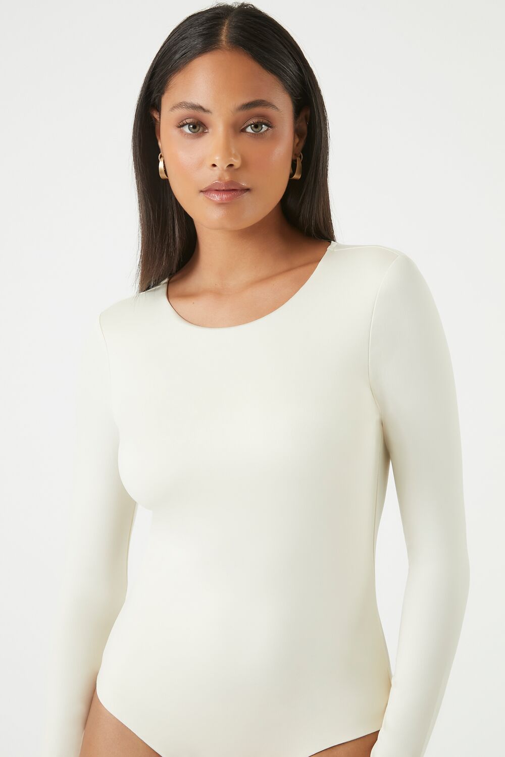 Fitted Long-Sleeve Bodysuit