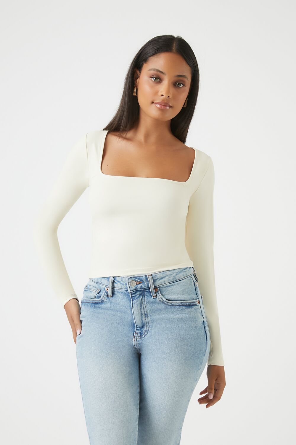 Contour Sculpt Long-Sleeve Top