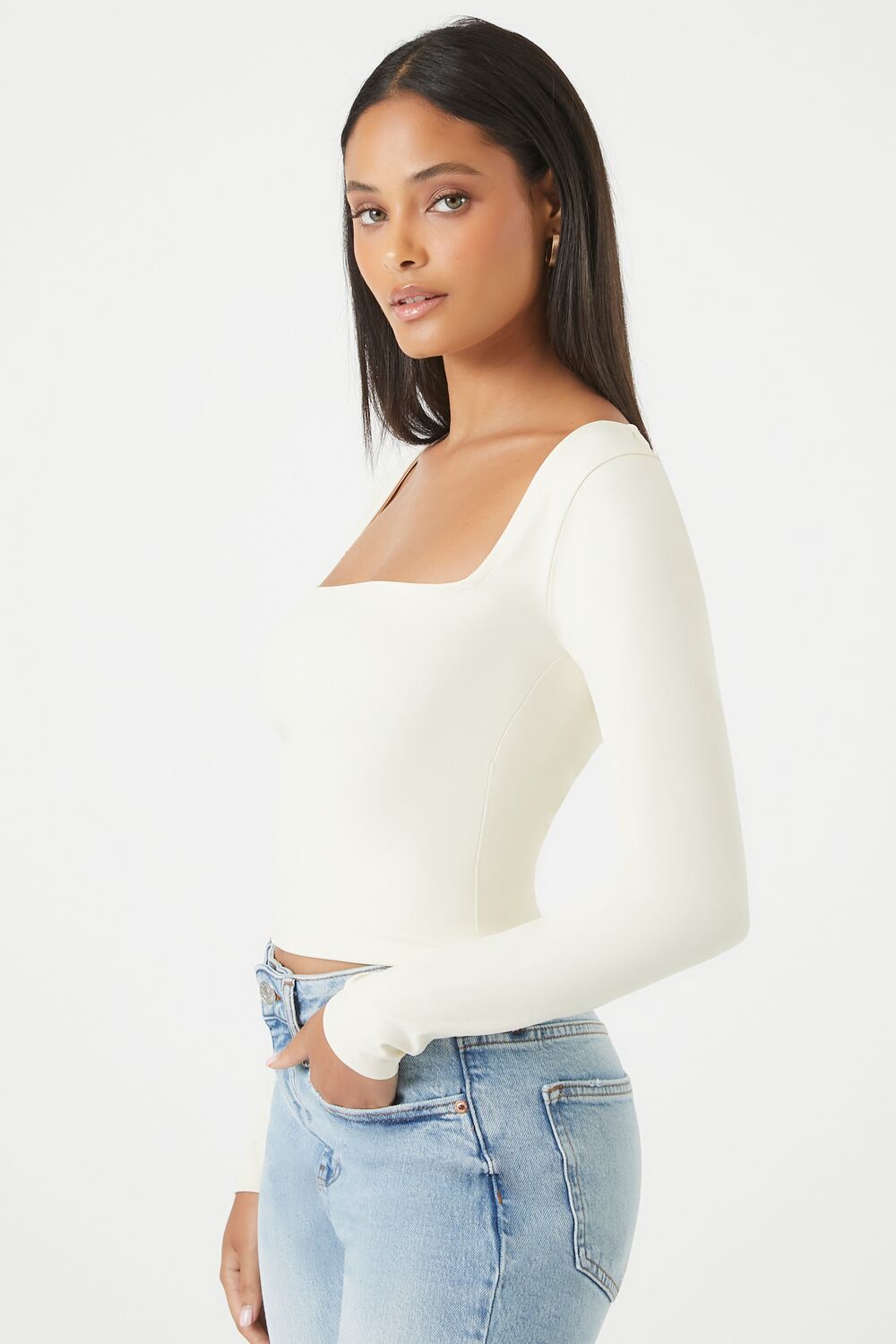 Contour Sculpt Long-Sleeve Top