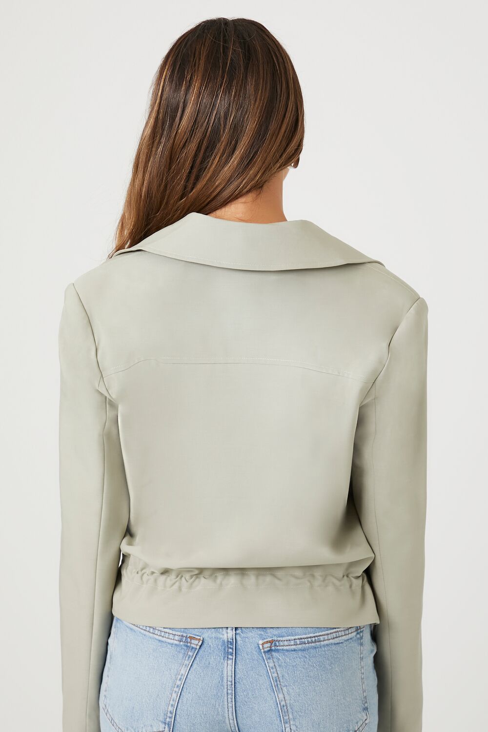 Cropped Double-Breasted Jacket